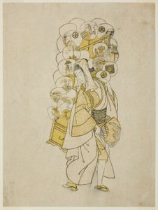 Il venditore di ventagli da Suzuki Harunobu