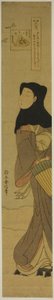 Il fiume gioiello dei piviere (Chidori no Tamagawa), dalla serie "Sei fiumi gioiello nei costumi popolari (Fuzoku Mu Tamagawa)" da Suzuki Harunobu