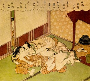 Due amanti da Suzuki Harunobu
