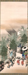 Yoshiwara e Shinagawa, Periodo Edo da Suzuki Kiitsu