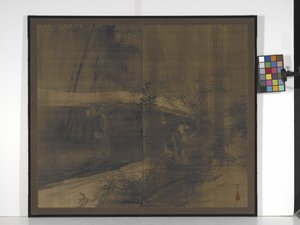 Tanuki sotto un ponte