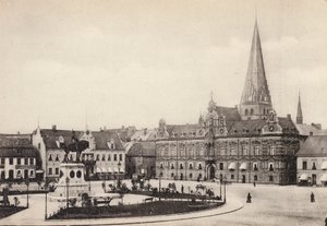 Svezia: Skane, Malmo, Stortorget Och Radhuset da Swedish Photographer