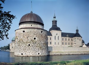 Veduta del Castello di Vadstena, costruito nel 1545