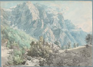 Il Massiccio del Glärnisch in Svizzera da Swiss 18th Century
