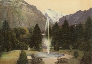 Berner Oberland: Interlaken, Kurgarten da Swiss Photographer