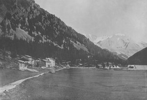 Champey e il Grand-Combin (foto in bianco e nero) da Swiss Photographer
