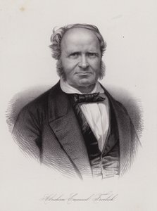 Abraham Emanuel Frohlich, poeta svizzero (incisione) da Swiss School