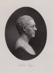Albrecht Rengger, medico svizzero e secondo Landammann della Svizzera (incisione) da Swiss School