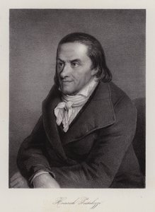Johann Heinrich Pestalozzi, riformatore educativo svizzero (incisione)