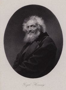 Joseph Hornung, pittore svizzero (incisione) da Swiss School