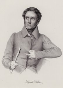 Louis Leopold Robert, pittore svizzero (incisione)