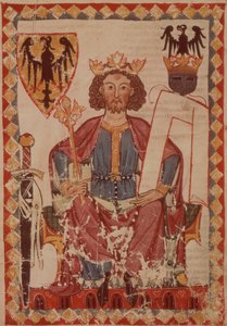MS. Pal. germ. 848 Re Enrico, illustrazione dal Codice Manesse, una raccolta di canzoni d