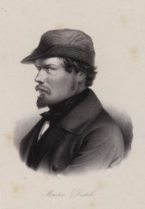 Martin Disteli, pittore svizzero (incisione)