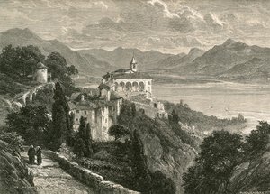 Chiesa di pellegrinaggio della Madonna del Sasso, vicino a Locarno da Swiss School