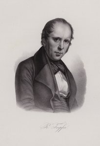 Rodolphe Topffer, insegnante e artista svizzero (incisione) da Swiss School