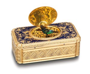Scatola per uccelli canori, c.1840