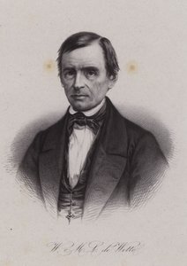 Wilhelm Martin Leberecht de Wette, teologo e studioso biblico svizzero di origine tedesca da Swiss School