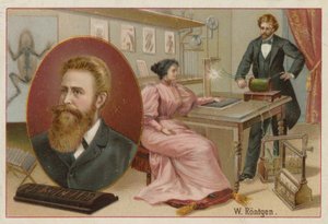 Wilhelm Roentgen, fisico tedesco