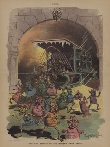 Gli spiriti maligni della stampa quotidiana moderna da Sydney B. Griffin