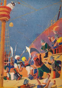 La Lotta con i Corsari da Sydney George Hulme Beaman