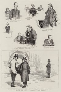 Il maggiore Le Caron occupa il tribunale da Sydney Prior Hall