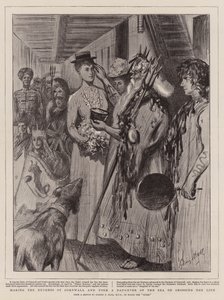 Fare della Duchessa di Cornovaglia e York una Figlia del Mare attraversando la Linea da Sydney Prior Hall