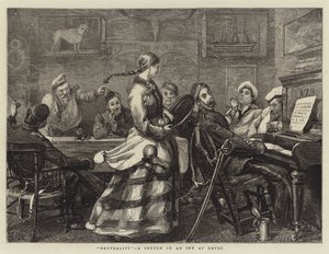 Neutralità, uno schizzo in una locanda a Dover da Sydney Prior Hall