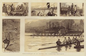 Ricordi di una Gara di Canottaggio Oxford e Cambridge