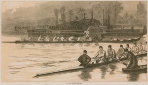 Ricordi di una regata Oxford e Cambridge: Alla partenza-Peeling da Sydney Prior Hall