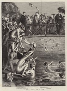 Gare di nuoto a Harrow