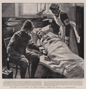 La Cura dei Feriti, Sir William MacCormac visita l