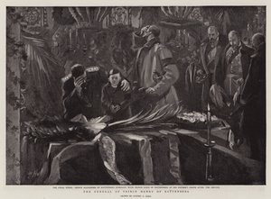 Il funerale del principe Enrico di Battenberg da Sydney Prior Hall