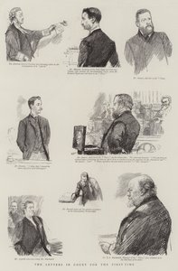 Le Lettere in Tribunale per la Prima Volta da Sydney Prior Hall