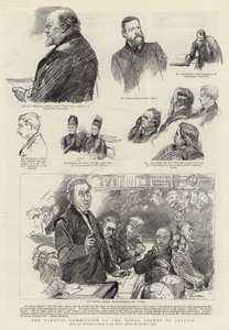 La Commissione Parnell alla Royal Courts of Justice da Sydney Prior Hall