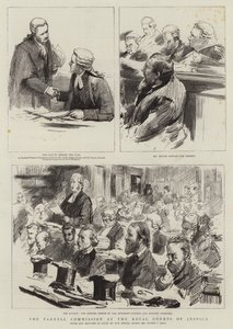 La Commissione Parnell alla Royal Courts of Justice da Sydney Prior Hall