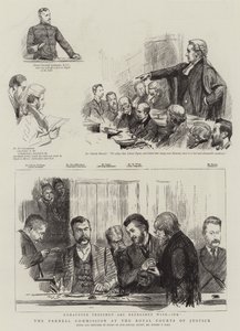 La Commissione Parnell alla Royal Courts of Justice da Sydney Prior Hall