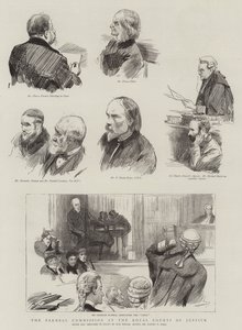 La Commissione Parnell alla Royal Courts of Justice da Sydney Prior Hall