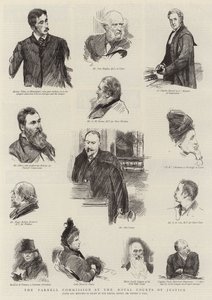 La Commissione Parnell alla Royal Courts of Justice da Sydney Prior Hall