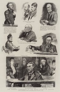 La Commissione Parnell alla Royal Courts of Justice da Sydney Prior Hall