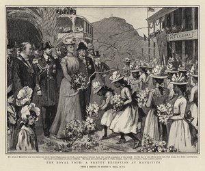 Il tour reale, una bella accoglienza a Mauritius da Sydney Prior Hall