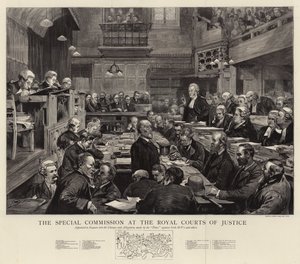 La Commissione Speciale alla Royal Courts of Justice da Sydney Prior Hall