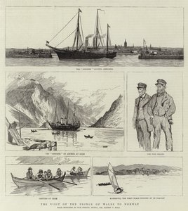 La Visita del Principe di Galles in Norvegia