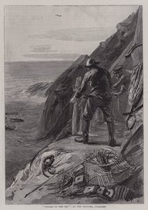Lavoratori del mare, al Gouffre, Guernsey da Sydney Prior Hall