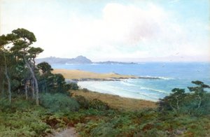 Veduta della baia di Monterey da Sydney Yard