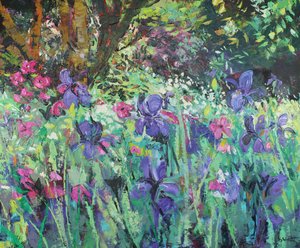 Giardino di iris
