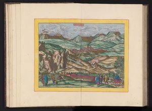 Veduta di Alhama de Granada da Symon Novelanus (possibly)