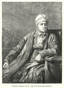 Professor Robison, aet 60 (incisione)