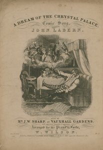 Un sogno del Crystal Palace, una canzone comica di John La Bern da T. Hampson Jones