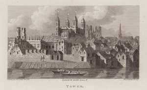 La Torre di Londra da T. Medland