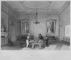 Guardie a cavallo. Il ricevimento del comandante in capo, c1841 da T Turnbull